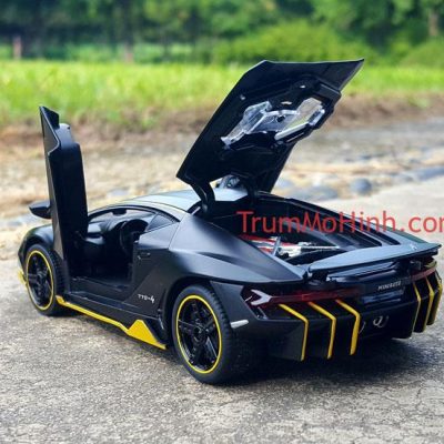 Xe mô hình Lamborghini Centenario LP770-4 Black 1:32 MN