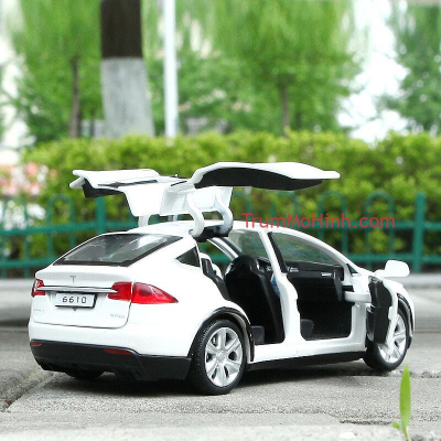 Xe mô hình TESLA MODEL X 1:32 Proswon