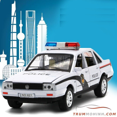 Mô hình xe Volkswagen Santana cảnh sát 1:32