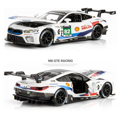 Xe mô hình BMW M8 GTE 1:32