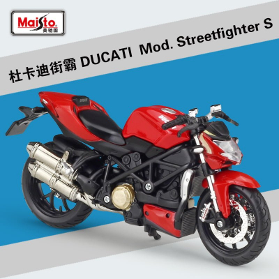 xe máy mô hình Ducati Streetfighter 1:18 MAISTO