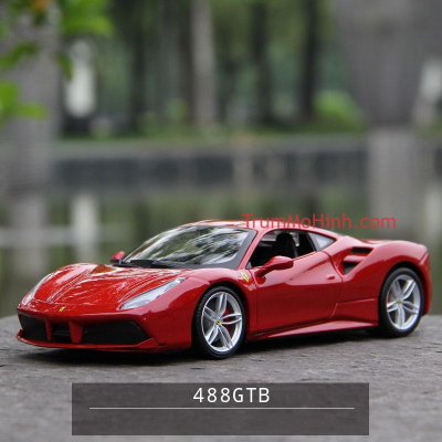 Xe mô hình Ferrari 488 GTB 1:24 Bburago