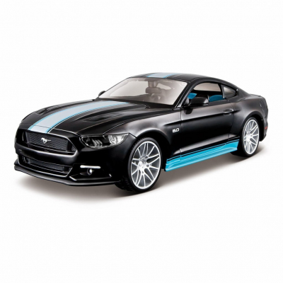 Xe mô hình 2015 Ford Mustang GT Black Mod 1:24 Maisto