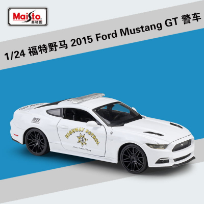 Xe mô hình 2015 Ford Mustang Police 1:24 Maisto