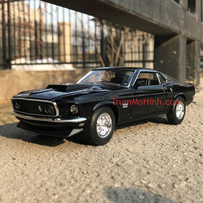 Xe mô hình 1969 Ford Mustang Boss429 1:24 Welly