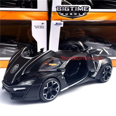 Xe mô hình Lykan Hypersport Black 1:24 Jada