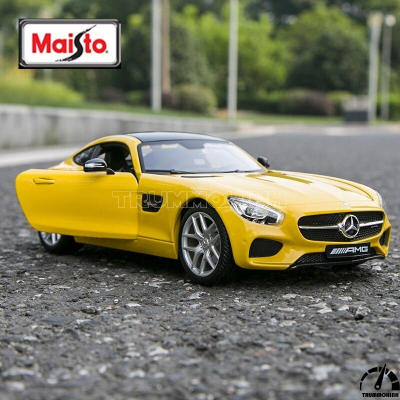 Xe mô hình Mercedes AMG GT Yellow 1:18 Maisto