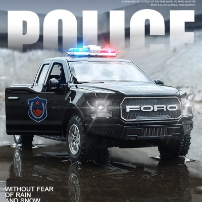 Mô hình Ford F150 cảnh sát 1:32