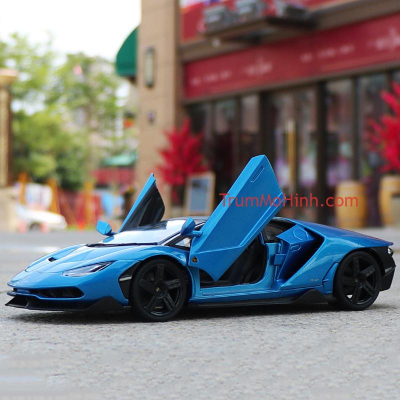 Xe mô hình Lamborghini Centenario LP770 Blue 1:18 Maisto