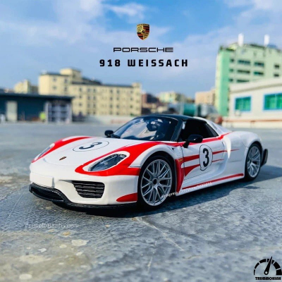 Xe mô hình Porsche 918 Weissach 1:24 Bburago
