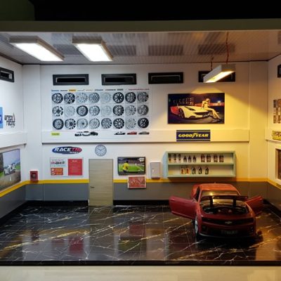 Mô hình gara sửa xe