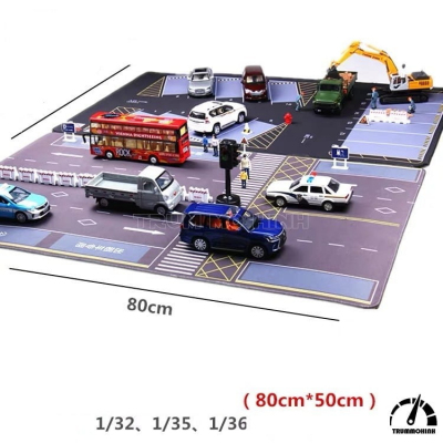 Mô hình đường phố/ bãi đỗ xe 1:32 UNK