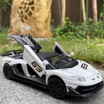 Xe mô hình Lamborghini Aventador SVJ 1:32 UNK