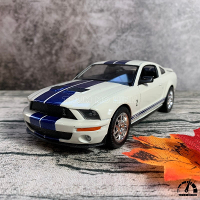 Xe mô hình 2007 Ford Shelby Cobra GT500 1:24 Welly