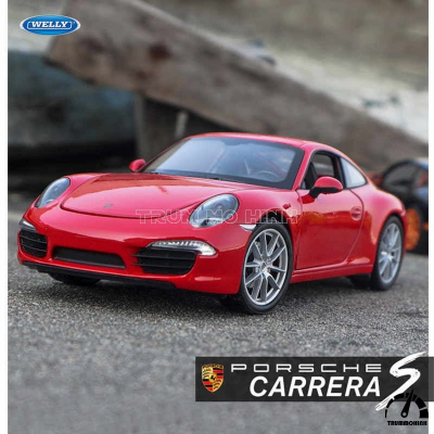 Xe mô hình Porsche 911 Carerra S 1:24 Welly