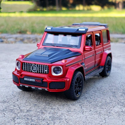 Xe mô hình Mercedes Brabus G700 1:32 Double Horses