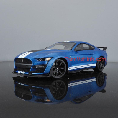 Xe mô hình 2020 Ford Mustang Shelby GT500 Blue 1:18 Maisto