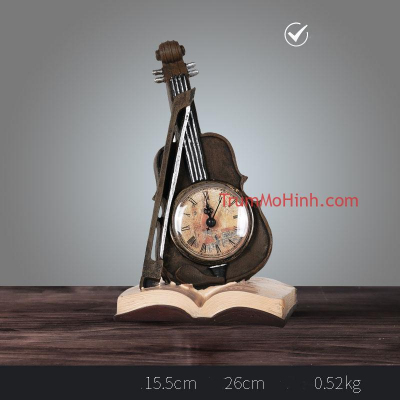 Mô hình Đàn Violin 26cm | Trang trí phòng khách, quán cà phê, studio
