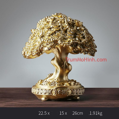 Cây vàng tài lộc mini | Trang trí phòng khách, quán cà phê, studio