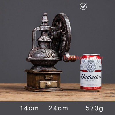 Mô hình máy cà phê cổ điển | Trang trí phòng khách, quán cà phê, studio