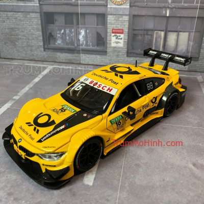 Xe mô hình BMW M4 DTM Yellow 1:24 MSN