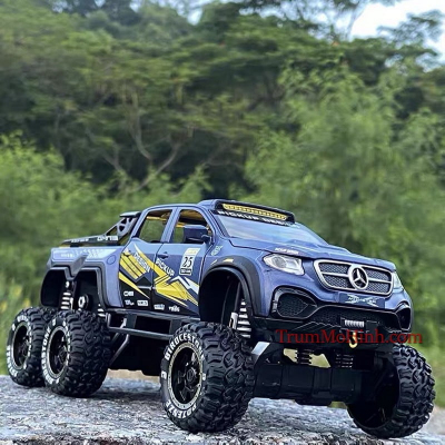 Xe mô hình Mercedes X-class Exy 6x6 Off-road 1:28 Chimei