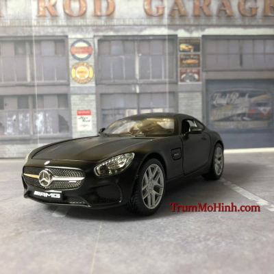 Xe mô hình Mercedes AMG GTR Matte Black 1:24 Maisto