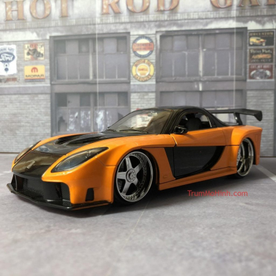 Xe mô hình Han's Mazda RX7 1:24 Jada