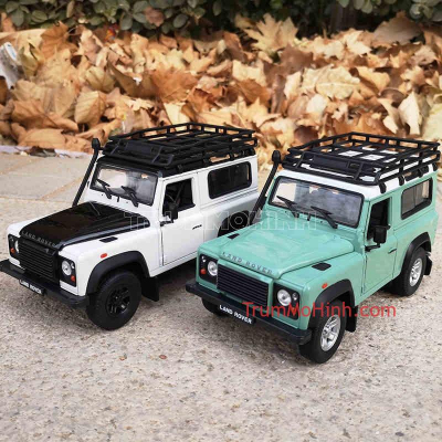 Mô hình xe Land Rover Defender Offroad 1:24 Welly