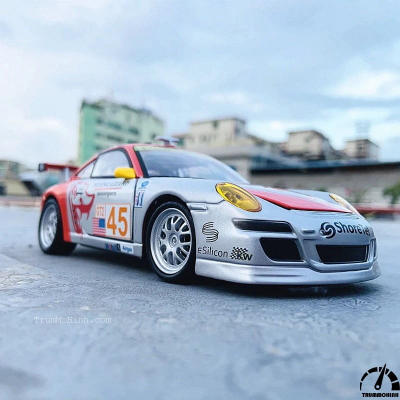Xe mô hình Porsche 911 GT3 RSR 1:24 Bburago