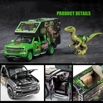 Mô hình xe Chevrolet Colorado khủng long 1:32 Chezhi