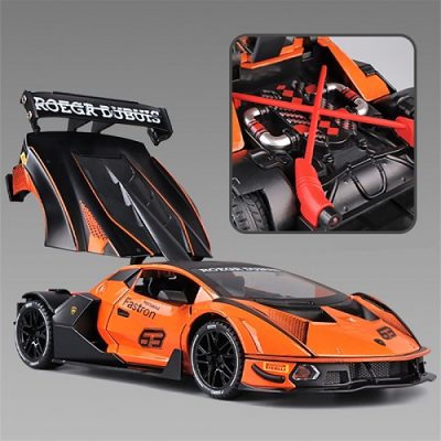 1 32 Essenza Scv12 Alloy Sports Car Model Diecasts Metal Toy Vehicles Car Model Simulation Collection (2)