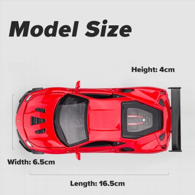 Scale 1 32 Exquisite Ferrari 488 Supercar Metal Diecast Alloy Toys Cars Models For Boys Children (3)